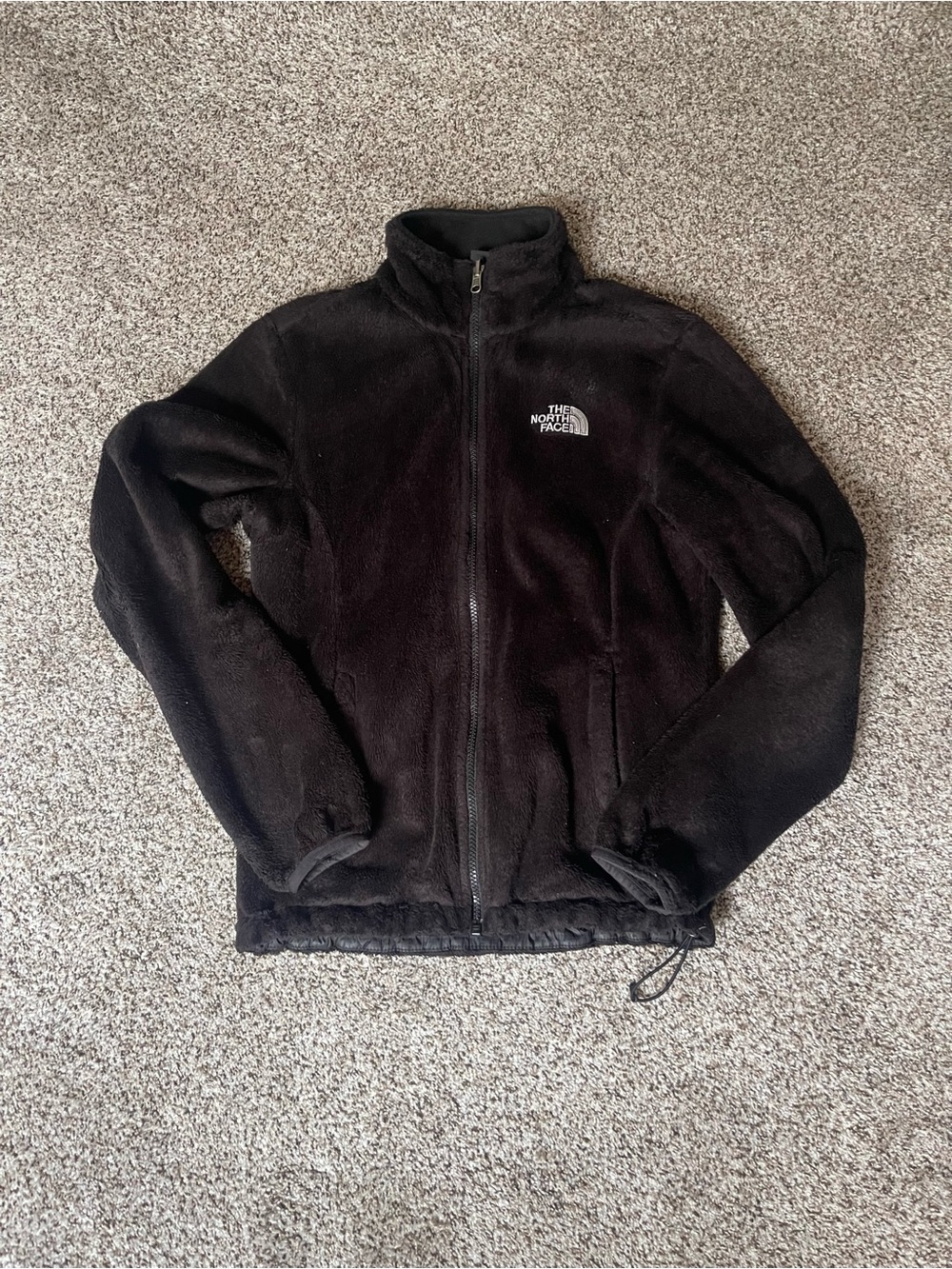 The North Face Black Full‑Zip Fleece Jacket
